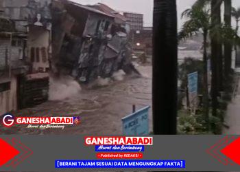 Sungai Badung Meluap Ekstrem: Air Capai Lantai 2 Parkiran, Warga Denpasar Panik