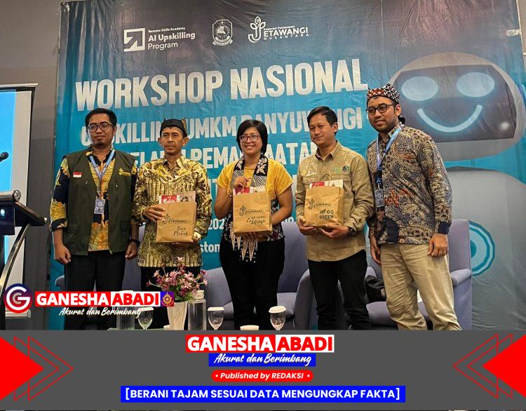 Banyuwangi Dorong UMKM Naik Kelas Lewat Workshop Nasional Pemanfaatan AI