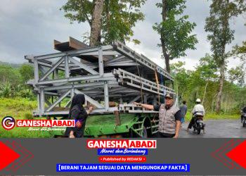 Dinas PUPR Banyuwangi Bergerak Cepat Tangani Ambrolnya Jembatan Sungailembu