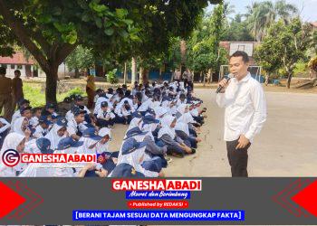 Bhabinkamtibmas Polsek Mancak Monitoring dan Edukasi Kenakalan Remaja di Sekolah