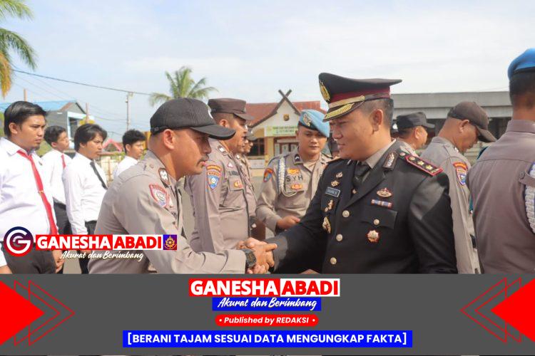 Upacara Khidmat Hari Kesaktian Pancasila di Polres Tanjab Barat, Kapolres Beri Penghargaan