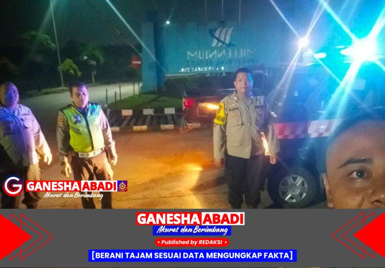 Polsek Cikupa Gelar Patroli Malam Antisipasi Gangguan Kamtibmas