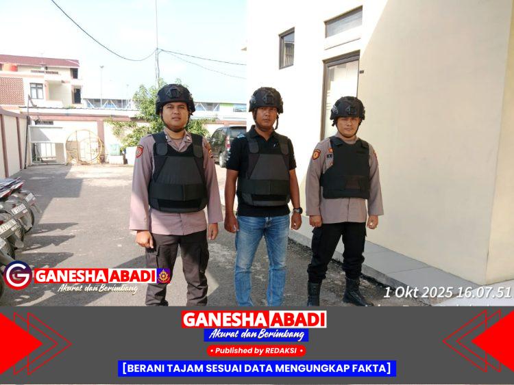 Personil Kskp Merak Melaksanakan Sispam Mako