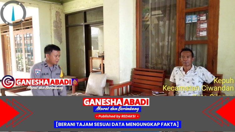 Salah Satu Metode Sambang Bhabinkamtibmas Polsek Ciwandan Dengan Cara Door To Door.