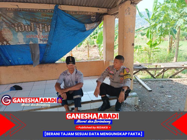 Bhabinkamtibmas Polsek Puloampel Jumpai Warga, Bangun Komunikasi Positif