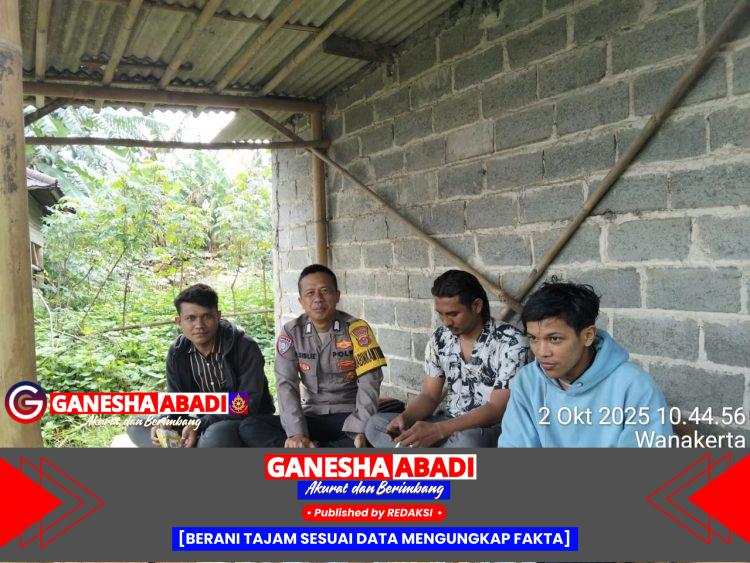 Bhabinkamtibmas Pasar Kemis Gelar Program Ngariung Bersama Warga di Sindang Panon