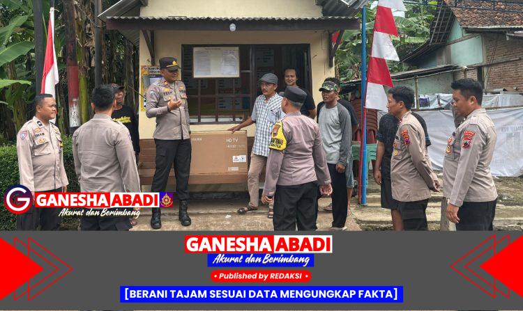 Polres Purbalingga Serahkan Bantuan Televisi untuk Pos Satkamling