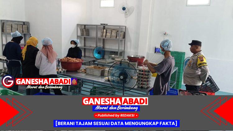 Polsek Karanggede dukung program peningkatan Gizi Pelajar, Bhabinkamtibmas monitoring dapur MBG