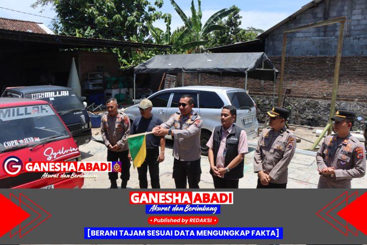 Kapolres Boyolali pimpin Pelepasan Hasil Panen Jagung Desa Jurug, ke Gudang Bulog Sragen