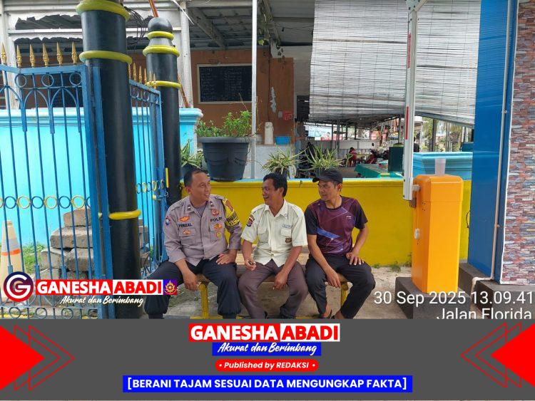 Polsek Cilegon Cegah Curanmor dengan Himbauan Kamtibmas