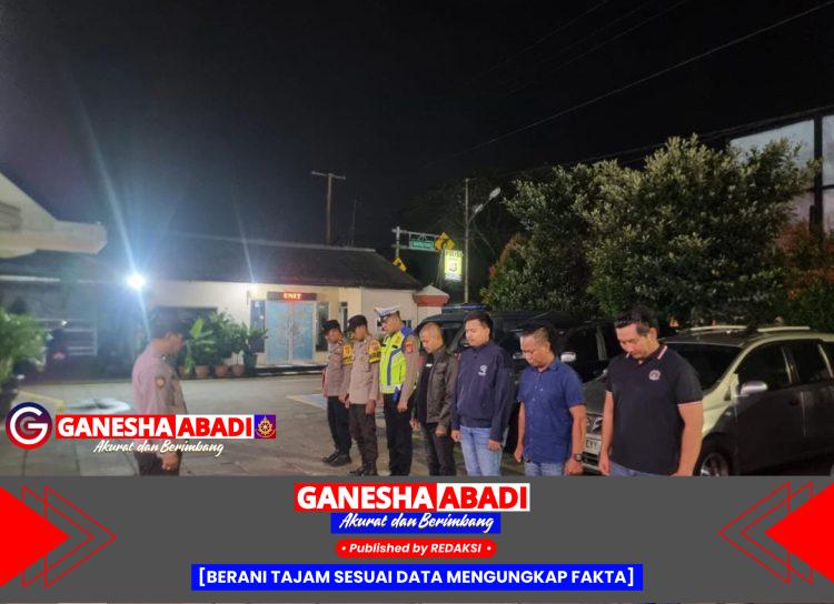 Kapolsubsektor Cikupa Aiptu MN Firdaus Pimpin Patroli Ops Cipkon Antisipasi Gangguan Kamtibmas