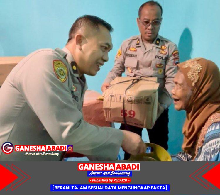 Polres Purbalingga Bedah Rumah Lansia di Desa Panusupan
