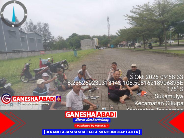 Bhabinkamtibmas Kelurahan Sukamulya Jalin Silaturahmi dengan Warga Melalui Sambang Kamtibmas