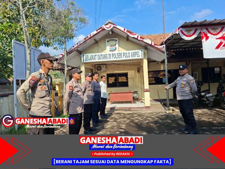 Polsek Puloampel Tingkatkan Pengamanan Mako Polsek