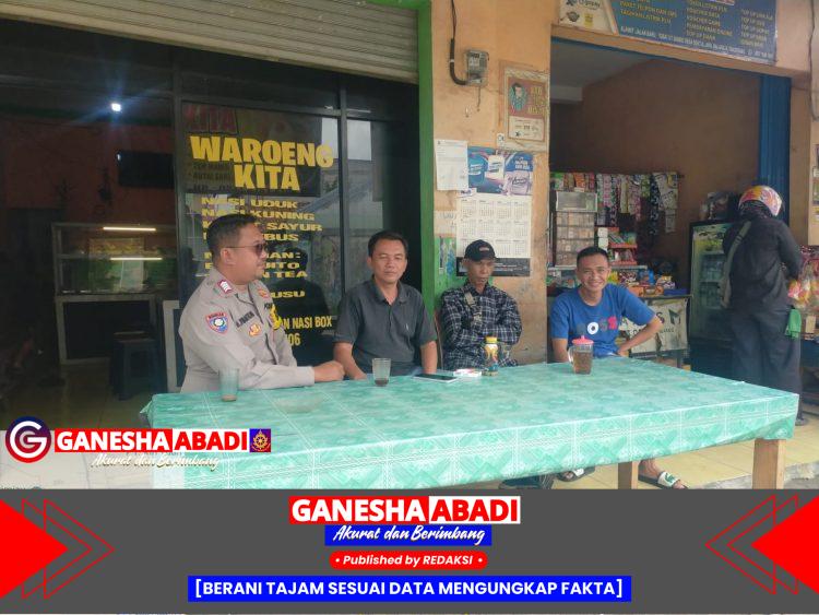 Anggota Bhabinkamtibmas Polsek Balaraja Laksanakan Program NGARIUNG di Desa Sentul Jaya