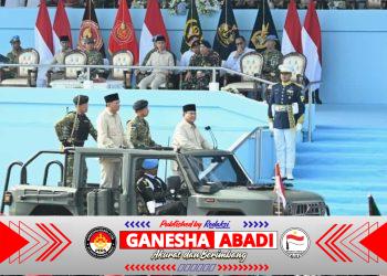 HUT ke-80 TNI, Presiden Prabowo Tekankan Kepemimpinan Teladan dan Profesionalisme