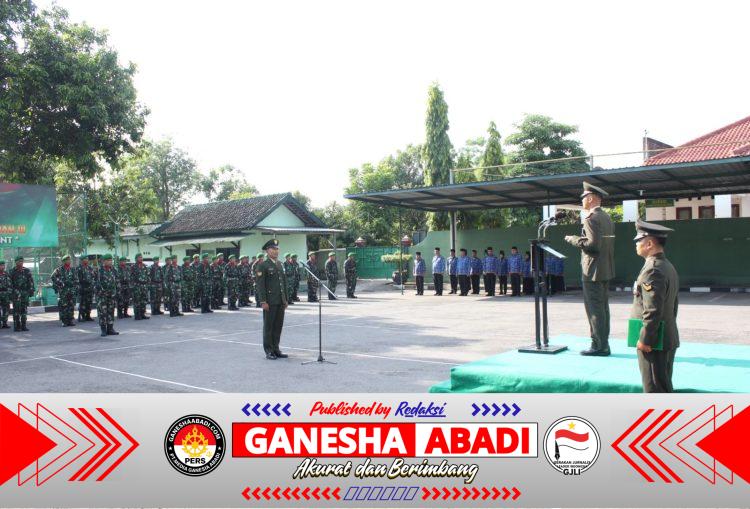 Kodim Boyolali Gelar Upacara HUT Ke-80 TNI, Dandim Bacakan Amanat Panglima TNI