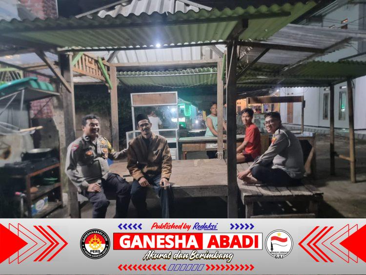 Kanit Reskrim Polsek Cikupa Ipda Syaiful Rudiansyah Kunjungi Pos Siskamling Warga di Bitung Jaya