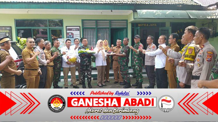 Muspika Cikupa Gelar Silaturahmi HUT TNI ke-80 di Koramil Cikupa