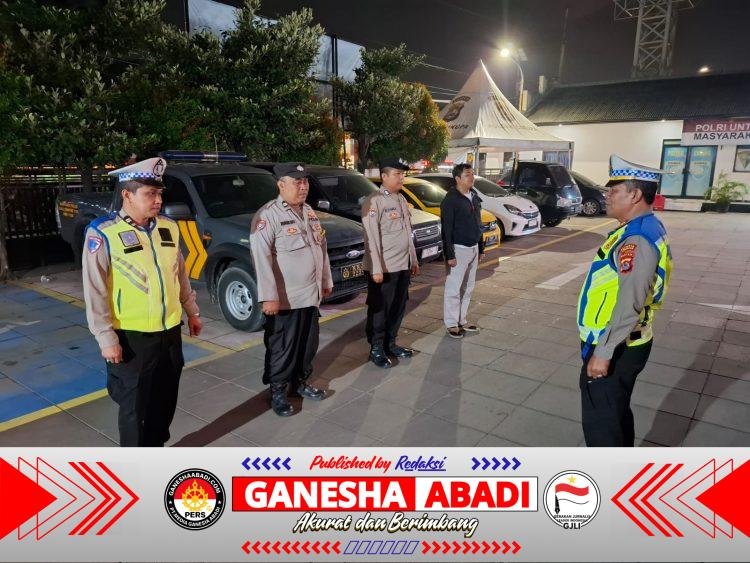 Polsek Cikupa Gelar Apel Ops Cipkon dan Patroli Malam Antisipasi Gangguan Kamtibmas