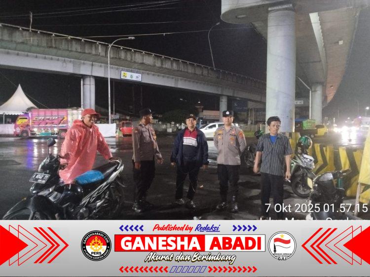 Patroli Blue Light, Upaya Polsek KSKP Merak Tekan Aksi Kriminalitas di Kawasan Pelabuhan