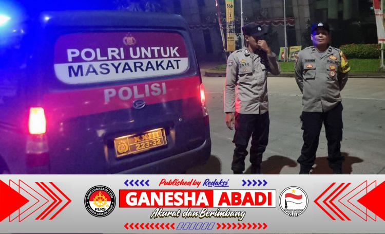 Polsek Cikupa Gelar Patroli Malam Ops Cipkon, Antisipasi Geng Motor dan Kejahatan Jalanan