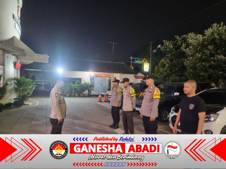 Polsek Cikupa Gelar Apel Ops Cipkon, Aiptu M.N. Firdaus Pimpin Patroli Malam Cegah Gangguan Kamtibmas