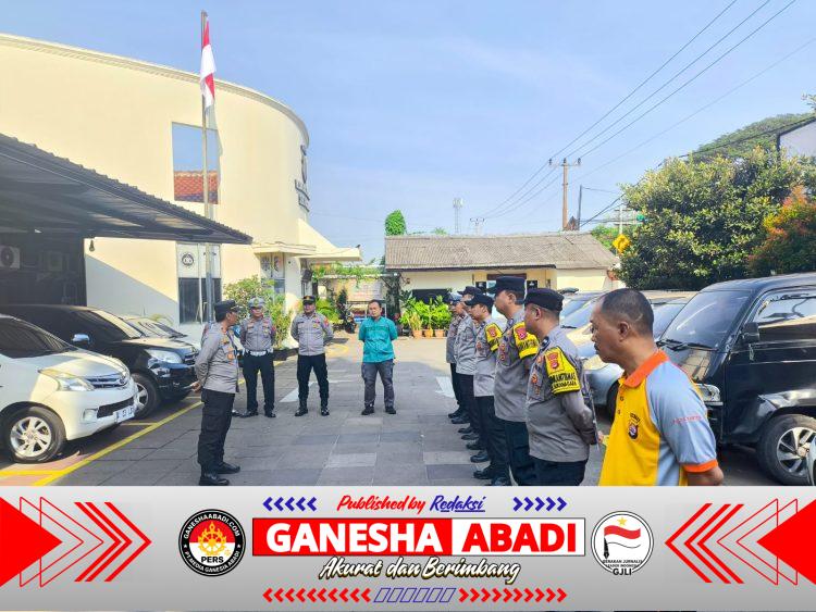 Wakapolsek Cikupa AKP Joko Pamungkas Pimpin Apel Pagi, Tekankan Disiplin dan Tanggung Jawab Personel