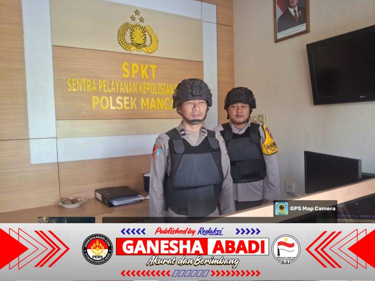Personel Polsek Mancak Laksanakan Sispam Mako, Pastikan Keamanan Mako Tetap Kondusif  Cilegon — Dalam rangka menjaga situasi