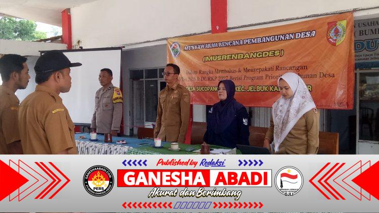 Mussawarah Pembangunan Desa Sucopangepok jelbuk.jember Musrenbang RKPDes 2026