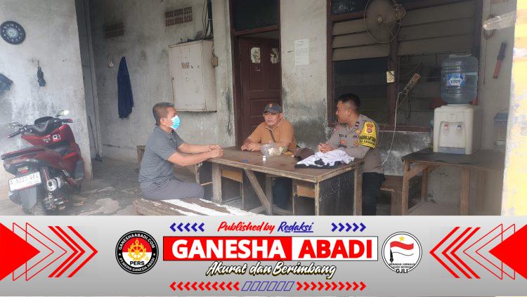 Bhabinkamtibmas Desa Sukanagara Lakukan Sambang dan Himbauan Kamtibmas di Wilayah Binaan