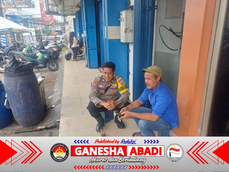 Bhabinkamtibmas Desa Talagasari Lakukan Sambang dan Silaturahmi ke Tokoh Masyarakat