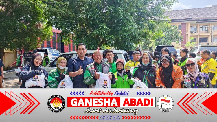 Komunitas Ojol Banten Deklarasikan Dukungan Jaga Harkamtibmas dan Tolak Hoaks
