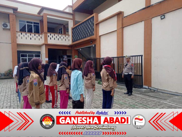 Polsek Cikupa Bentuk dan Latih Polisi Cilik di Sekolah Islam Terpadu Smart Syahida