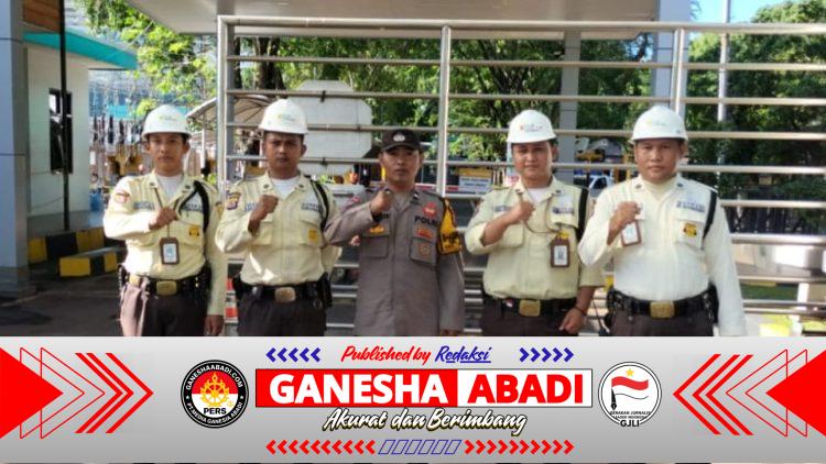 Pererat Sinergi, Bhabinkamtibmas Polsek Pulomerak Duduk Bareng Petugas Keamanan Perusahaan