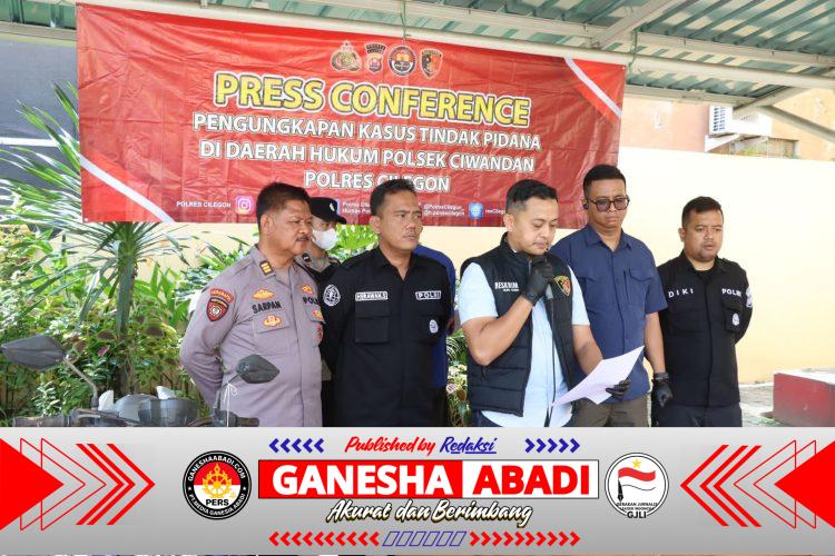 Satu orang pelaku Curanmor roda dua akhirnya ditangkap unit Reskrim Polsek Ciwandan Polres Cilegon langsung
