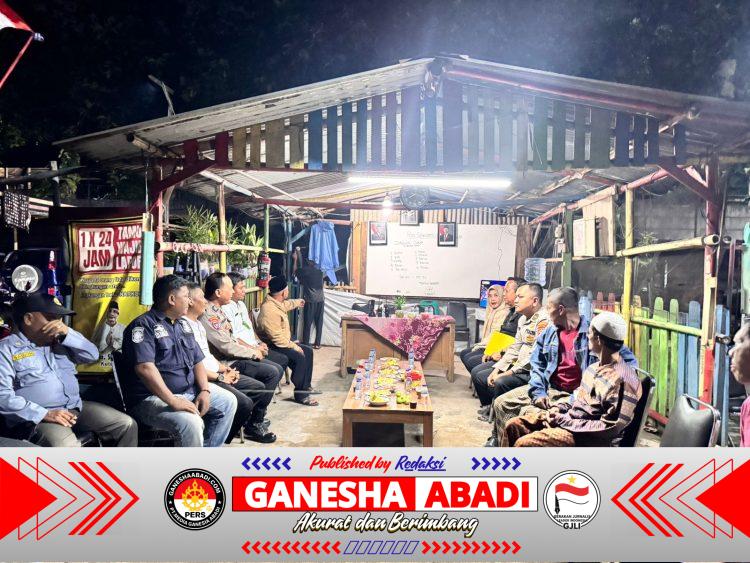 Tim PJU Polresta Tangerang Lakukan Penilaian Satkamling di Wilayah Hukum Polsek Cikupa