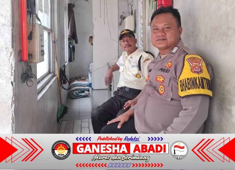 Bripka Suheri Wijaya Bhabinkamtibmas Desa Talaga Laksanakan Sambang, Ajak Warga Jaga Kamtibmas