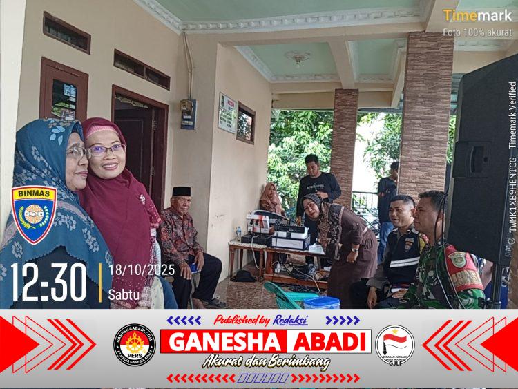 Bhabinkamtibmas Polsek Ciwandan kolaborasi dengan Babinsa wujudkan sinergi TNI–Polri