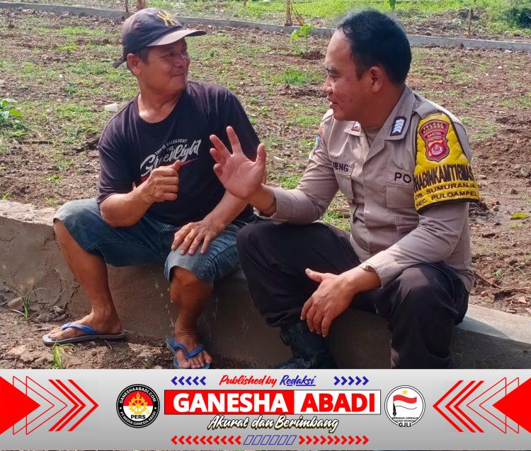 Bhabinkamtibmas Polsek Puloampel Datangi Warga dalam Sambang Dialogis