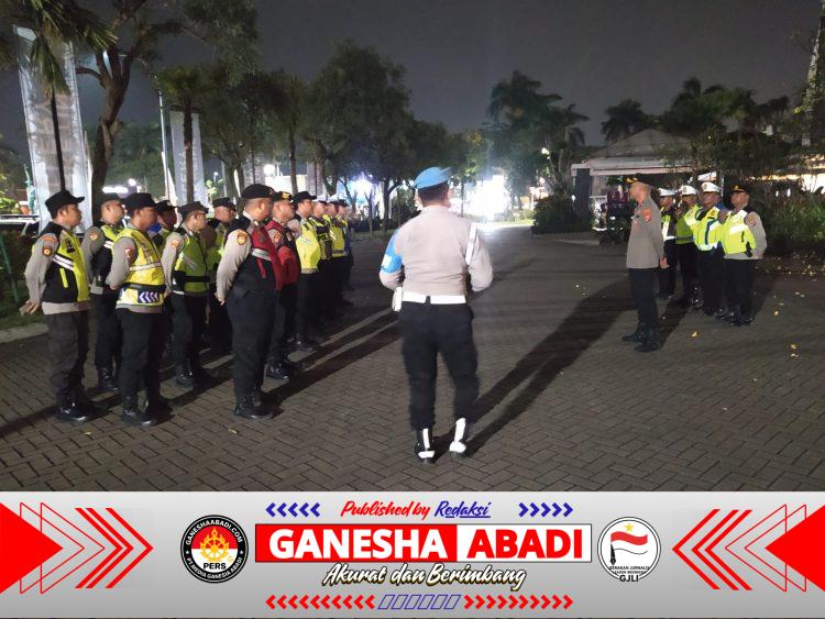 Polsek Cikupa Gelar Apel Patroli Skala Besar Antisipasi Guantibmas di Wilayah Hukum Cikupa