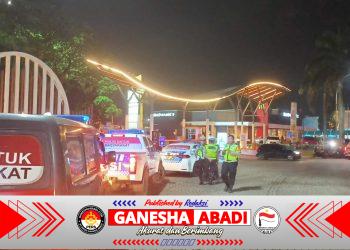 Kapolsek Cikupa Pimpin Patroli Skala Besar Kompi Siaga Ton 1 di Kawasan Citra Raya Tangerang