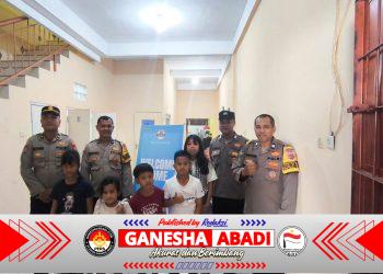 Polsek Cikupa Lakukan Pengamanan Ibadah Minggu Kasih di Sejumlah Gereja