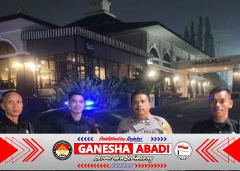 Personel Samapta Polsek Purwakarta Intensifkan Patroli Blue Light, Antisipasi Kriminalitas Malam Hari