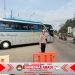 Personil Polsek Ciwandan Prioritaskan Pengaturan Jalur Lalu-lintas Wisata Pantai.