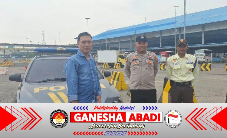 Personel Samapta Kskp Merak Polres Cilegon Polda Banten Laksanakan Patroli Dialogis