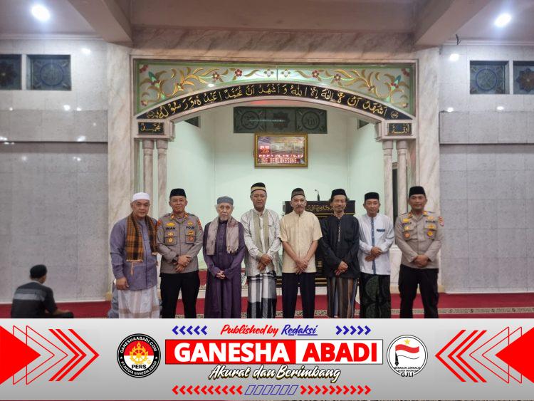 Waka Polsek Cikupa Dampingi Kasie Propam Polresta Tangerang Laksanakan Subuh Keliling di Masjid Jami Nururrohman