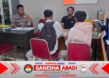 Bhabinkamtibmas Desa Talaga Sambang Warga, Ajak Jaga Kamtibmas Kondusif