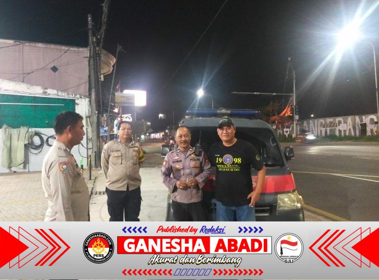 Polsek Cikupa Gelar Patroli Cipkon Antisipasi Gangguan Kamtibmas