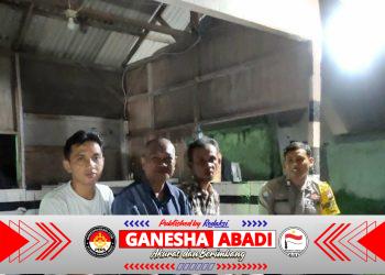 Bhabinkamtibmas Sambangi Ronda Malam, Sampaikan Pesan Kamtibmas